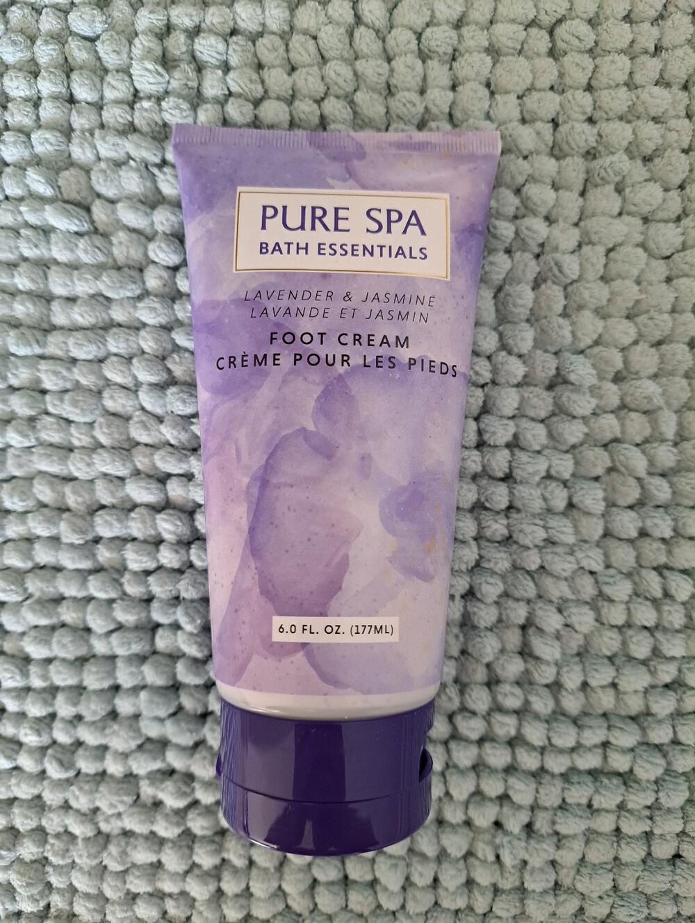 Pure Spa Lavender & Jasmine Foot Cream - Purple